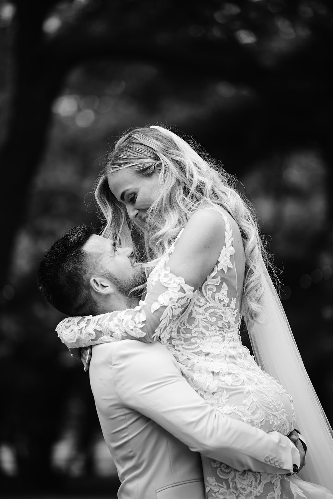 North Yorkshire wedding couple