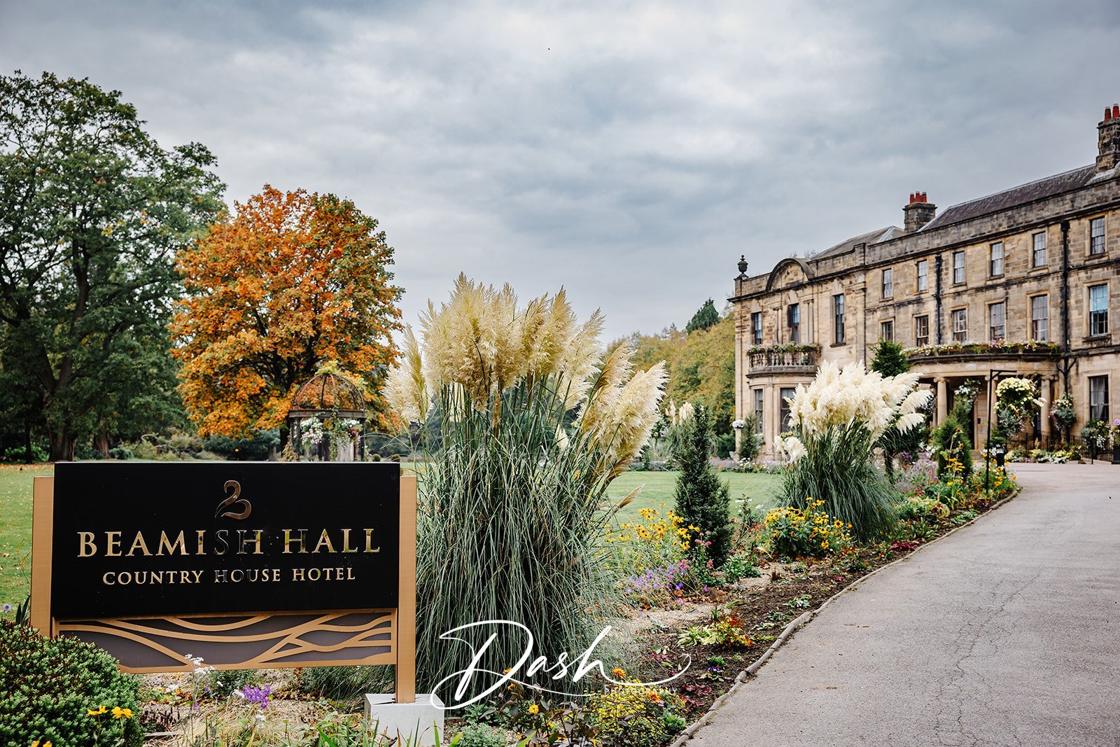 beamish hall wedding photography